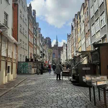 Przytulny Z 2 Sypialniami Na Starym Miescie/ 2bedrooms Old Town Apartamento Gdansk